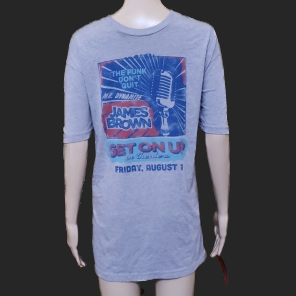 James "MR.Dynamite" Brown Get On Up The Funk Don't Quit Movie Promo T-Shirt XL